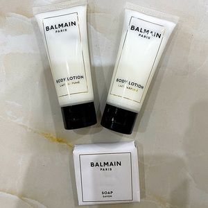 NEW Balmain lotions and soap